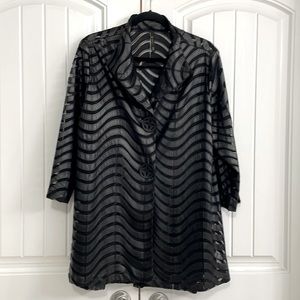 IC by Connie K Faux Leather Jacket